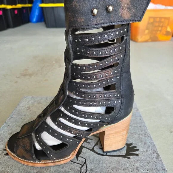 Stunning *Brand New* Freebird by Steven Lotus Sandal, Size 10 - Picture 1 of 8